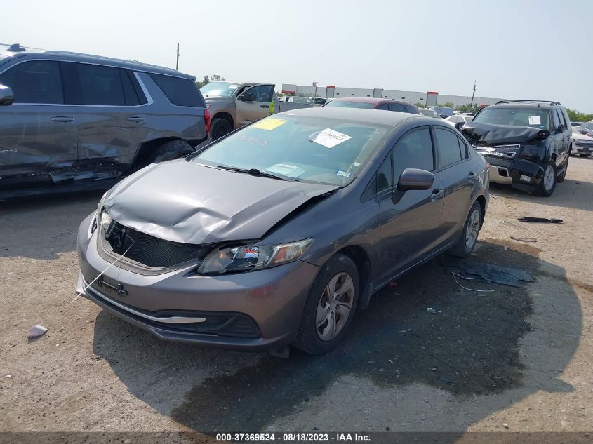 2015 HONDA CIVIC SEDAN LX - 19XFB2F57FE085499