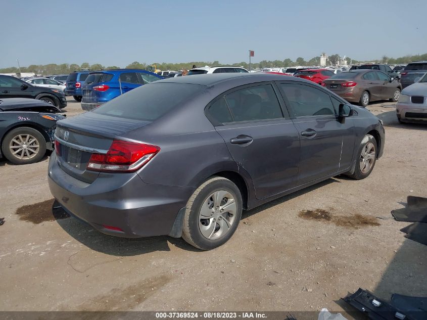 2015 HONDA CIVIC SEDAN LX - 19XFB2F57FE085499
