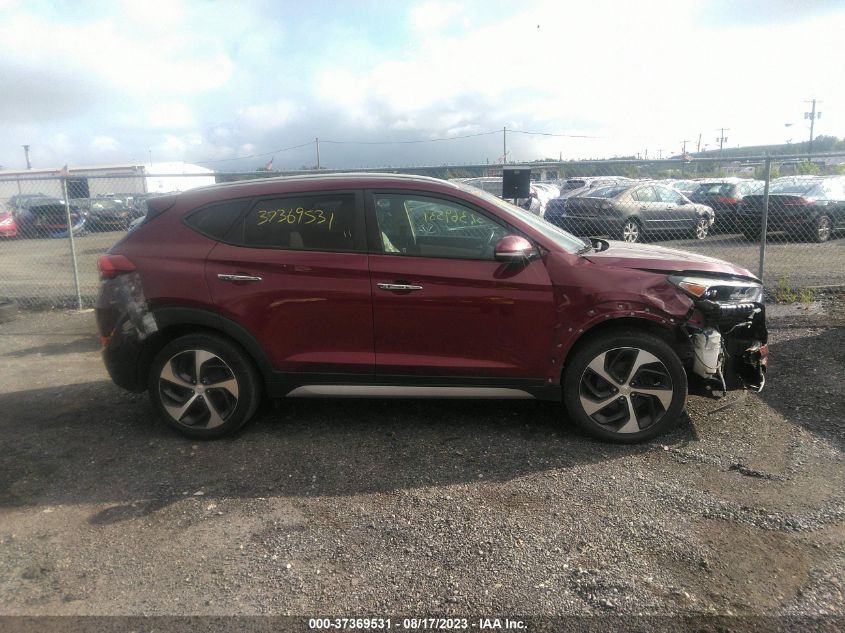2017 HYUNDAI TUCSON LIMITED/SPORT AND ECO/SE - KM8J3CA2XHU372975