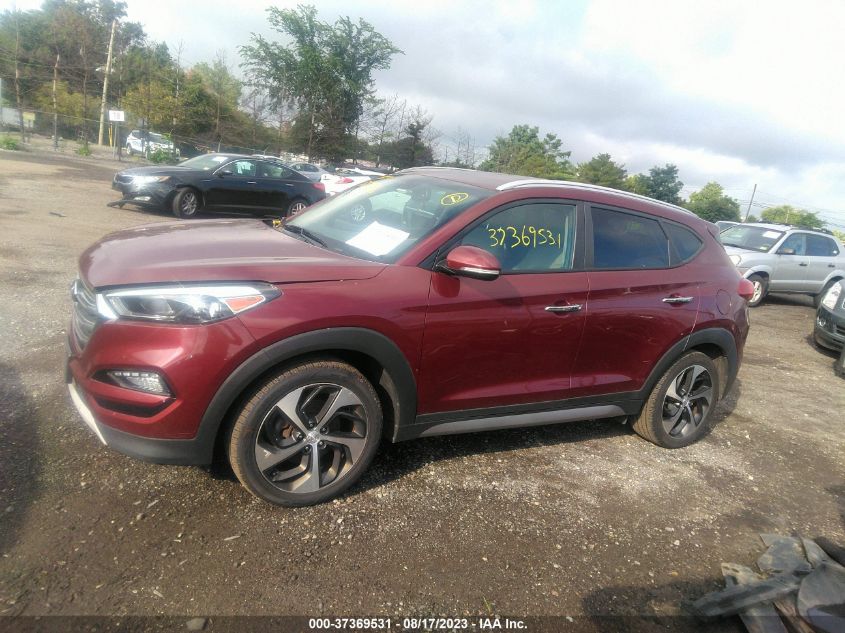 2017 HYUNDAI TUCSON LIMITED/SPORT AND ECO/SE - KM8J3CA2XHU372975