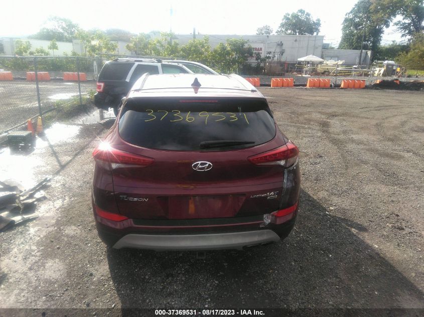 2017 HYUNDAI TUCSON LIMITED/SPORT AND ECO/SE - KM8J3CA2XHU372975