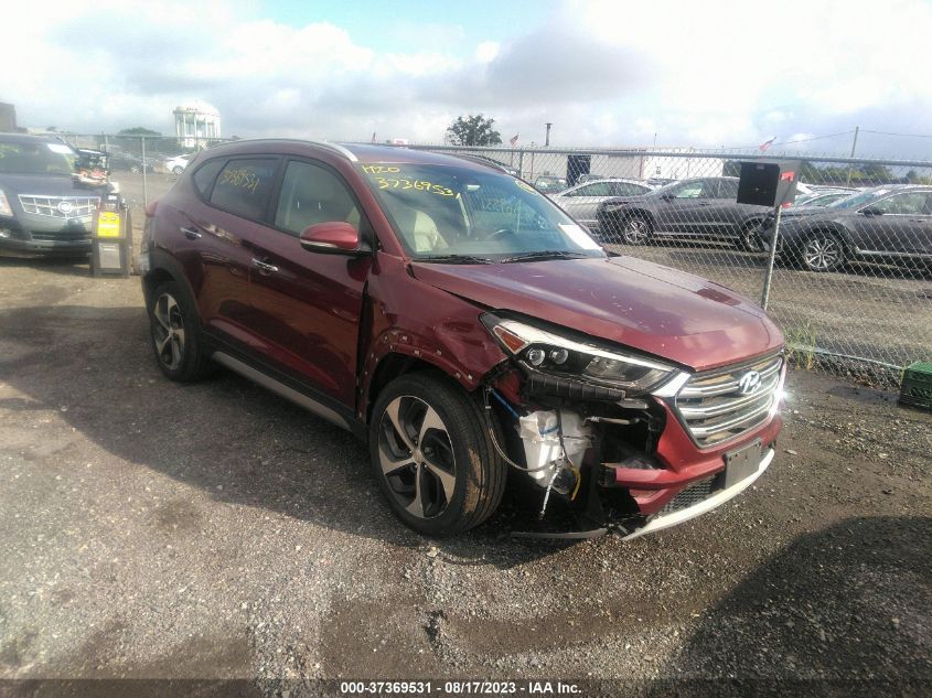 2017 HYUNDAI TUCSON LIMITED/SPORT AND ECO/SE - KM8J3CA2XHU372975