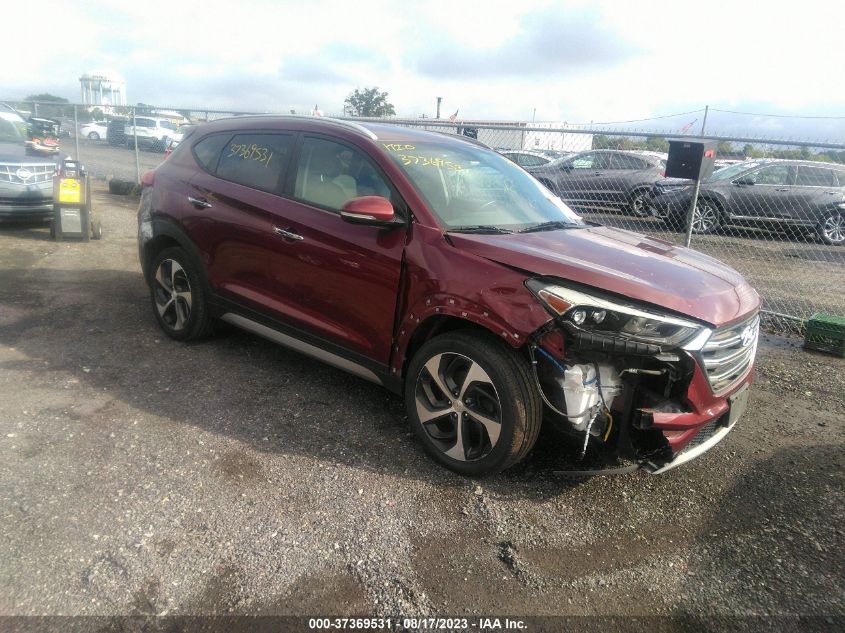 2017 HYUNDAI TUCSON LIMITED/SPORT AND ECO/SE - KM8J3CA2XHU372975