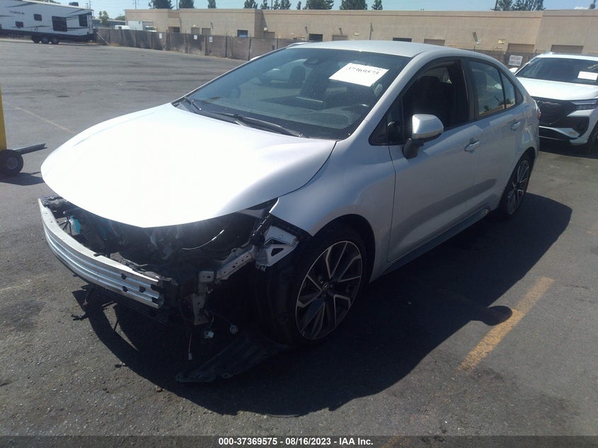 VIN 5YFS4RCE0LP034989 2020 TOYOTA COROLLA SE