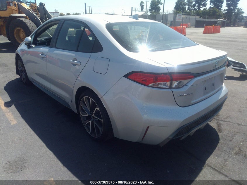 VIN 5YFS4RCE0LP034989 2020 TOYOTA COROLLA SE