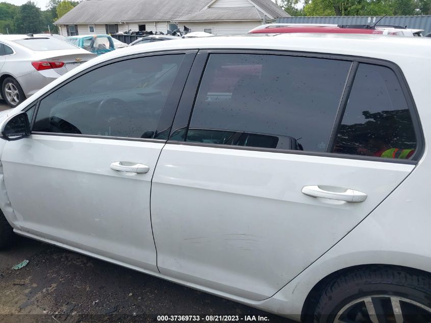 2016 VOLKSWAGEN GOLF TSI SE - 3VW217AU0GM014162