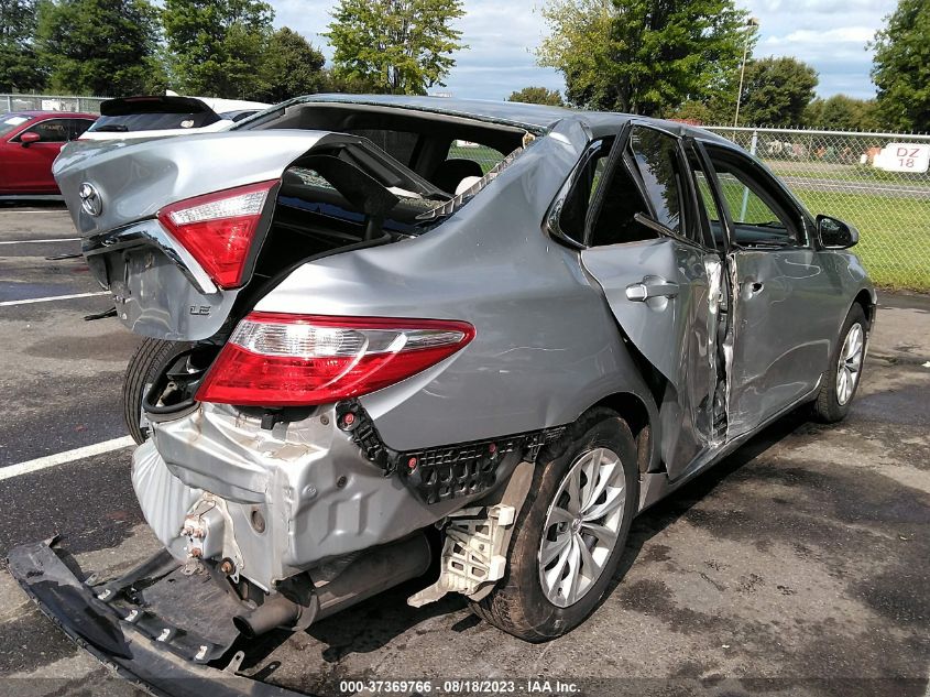 2015 TOYOTA CAMRY LE/XLE/SE/XSE - 4T4BF1FKXFR509408