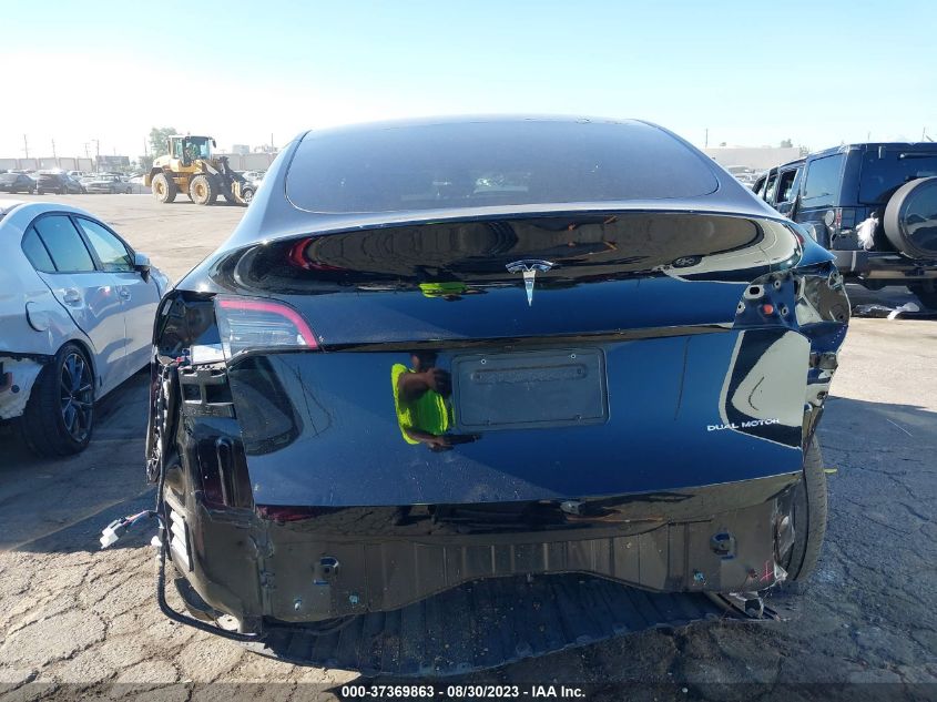 2022 TESLA MODEL Y LONG RANGE - 7SAYGAEE9NF467664