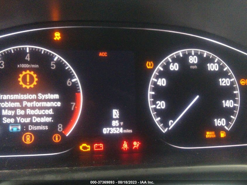 2019 HONDA ACCORD SEDAN SPORT 1.5T - 1HGCV1F38KA002261