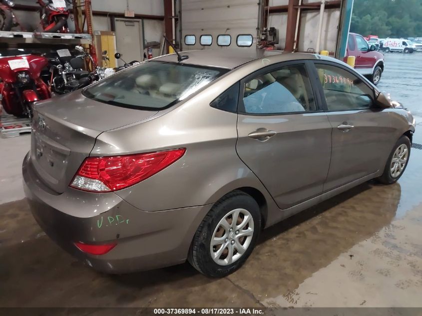 2014 HYUNDAI ACCENT GLS - KMHCT4AE3EU642505