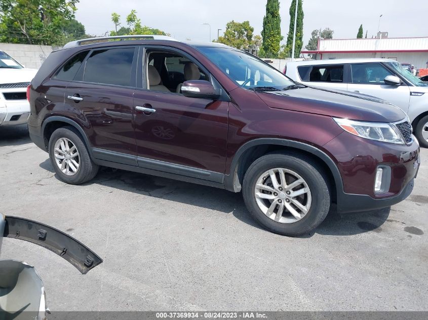 2014 KIA SORENTO LX - 5XYKT4A69EG528972