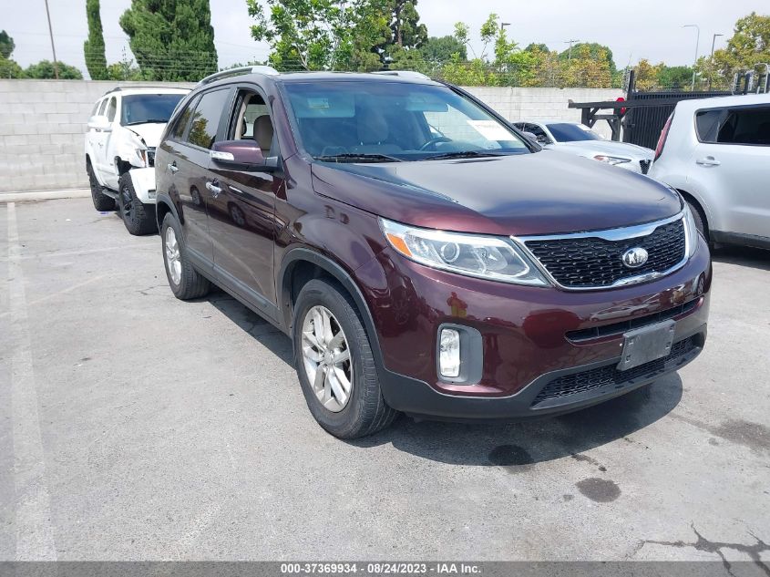 2014 KIA SORENTO LX - 5XYKT4A69EG528972