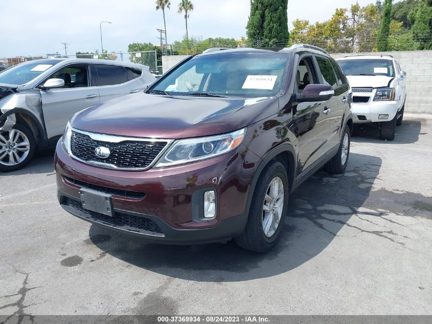 2014 KIA SORENTO LX - 5XYKT4A69EG528972