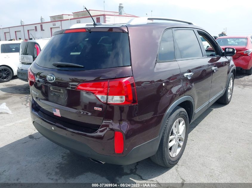 2014 KIA SORENTO LX - 5XYKT4A69EG528972