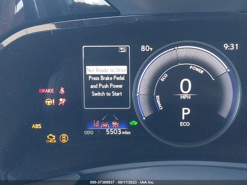 2022 LEXUS NX NX 350H JTJAKCEZXN2010180
