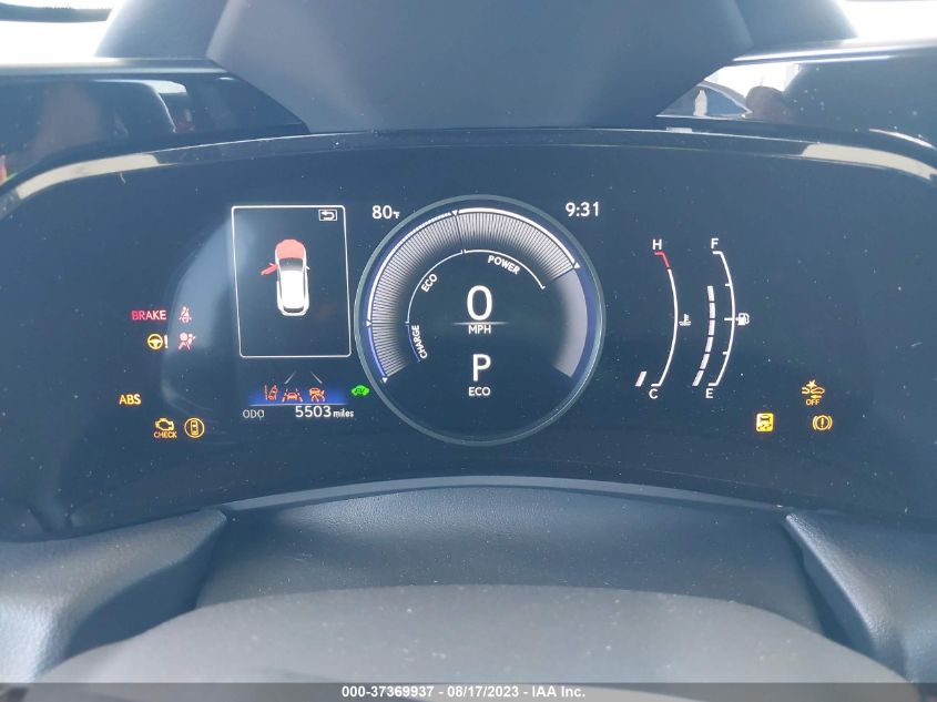 2022 LEXUS NX NX 350H JTJAKCEZXN2010180