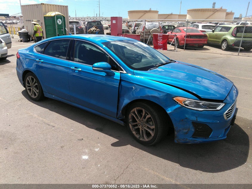 VIN 3FA6P0CD8KR178185 2019 FORD FUSION SEL