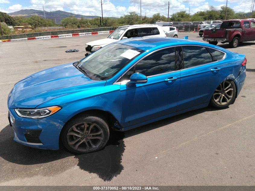 VIN 3FA6P0CD8KR178185 2019 FORD FUSION SEL