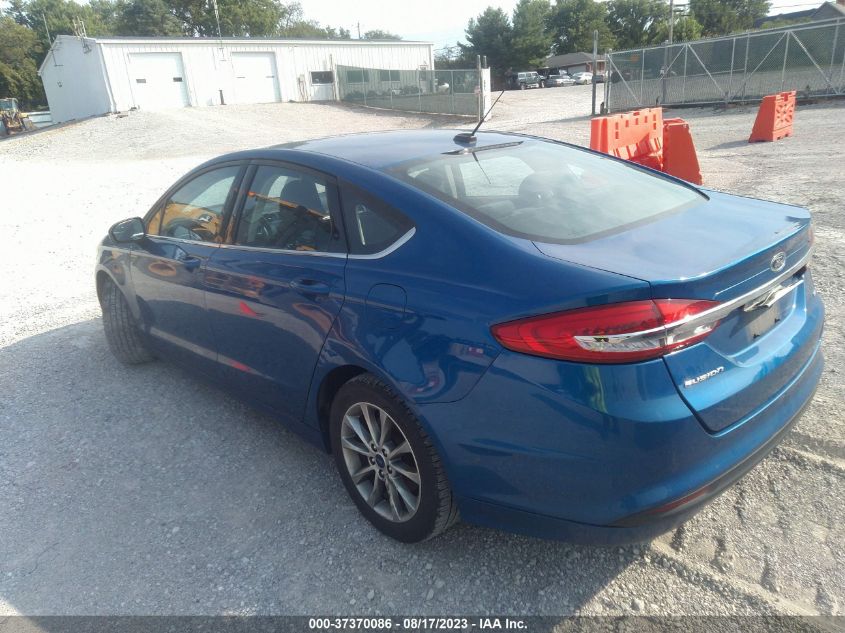 2017 FORD FUSION SE - 3FA6P0H7XHR198532