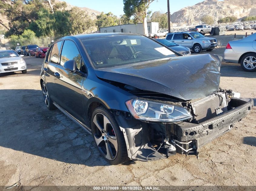 2017 VOLKSWAGEN GOLF GTI S/SE/AUTOBAHN/SPORT - 3VW4T7AU9HM044409