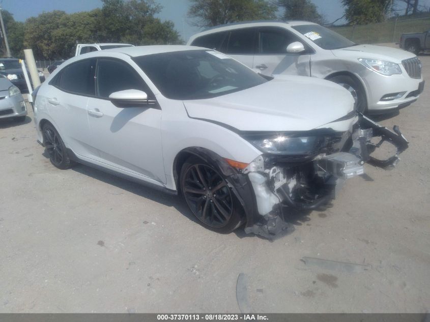 2021 HONDA CIVIC HATCHBACK SPORT - SHHFK7H42MU408610