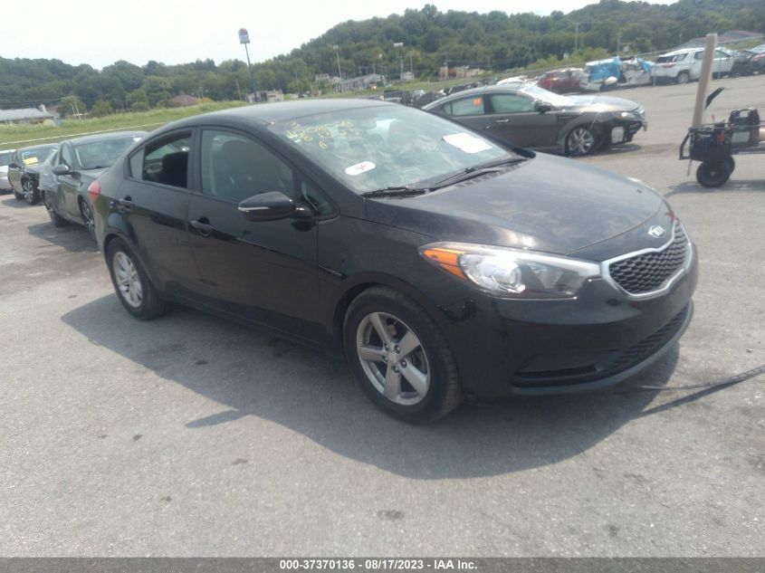 2016 KIA FORTE LX - KNAFX4A62G5604224