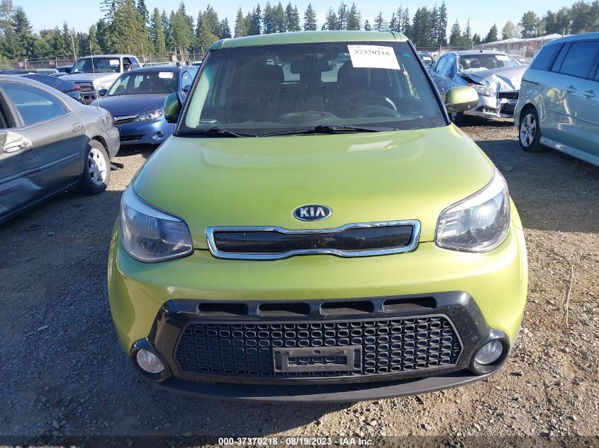2016 KIA SOUL + - KNDJP3A59G7866762