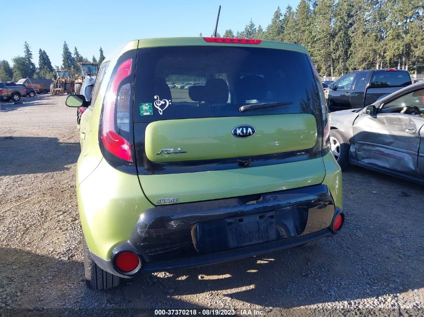 2016 KIA SOUL + - KNDJP3A59G7866762