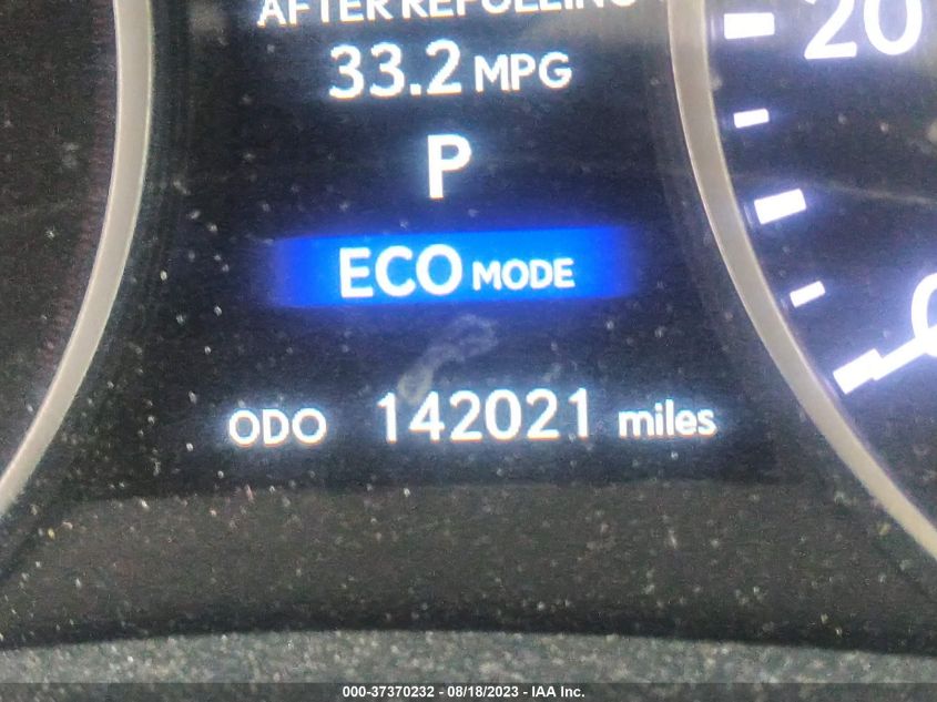 2013 LEXUS ES 300H HYBRID - JTHBW1GG7D2023624