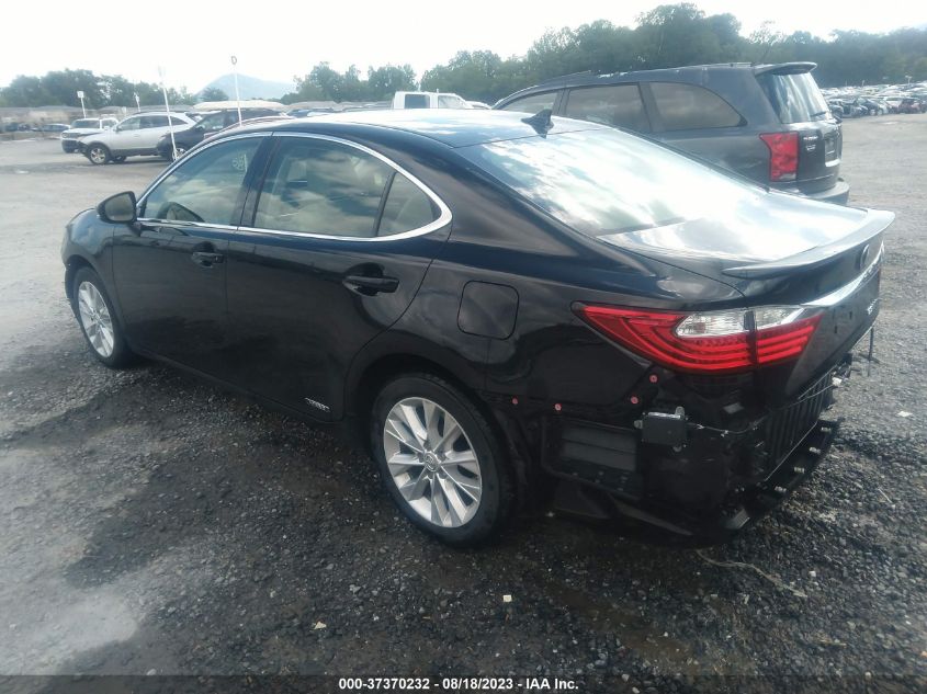 2013 LEXUS ES 300H HYBRID - JTHBW1GG7D2023624