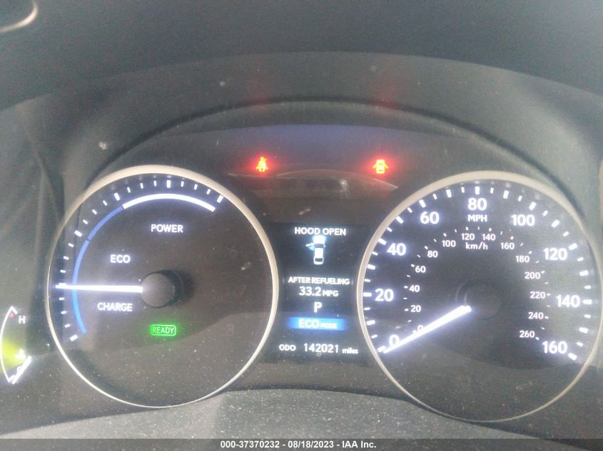 2013 LEXUS ES 300H HYBRID - JTHBW1GG7D2023624