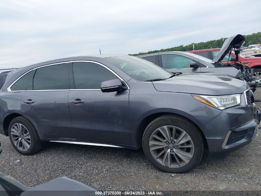 2017 ACURA MDX W/TECHNOLOGY PKG - 5J8YD4H50HL008352