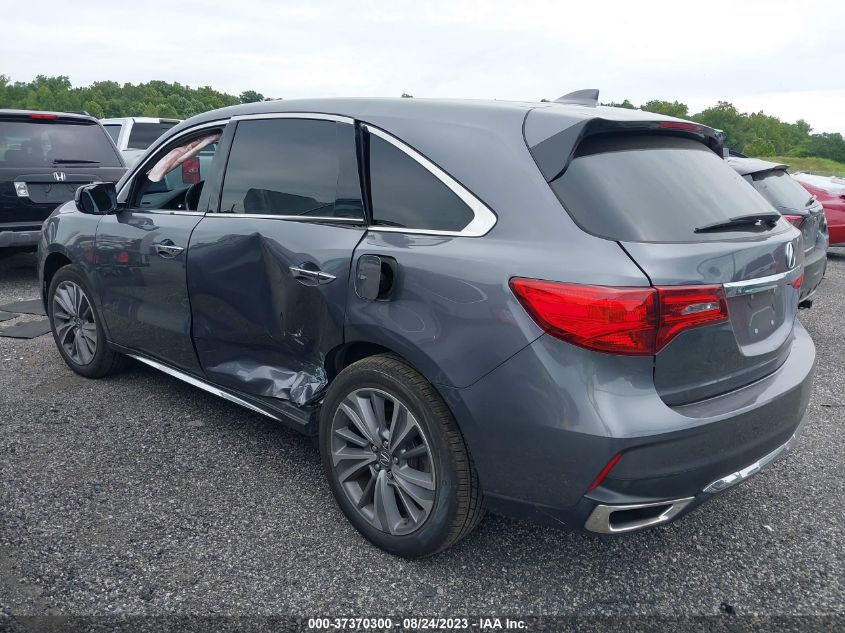 2017 ACURA MDX W/TECHNOLOGY PKG - 5J8YD4H50HL008352