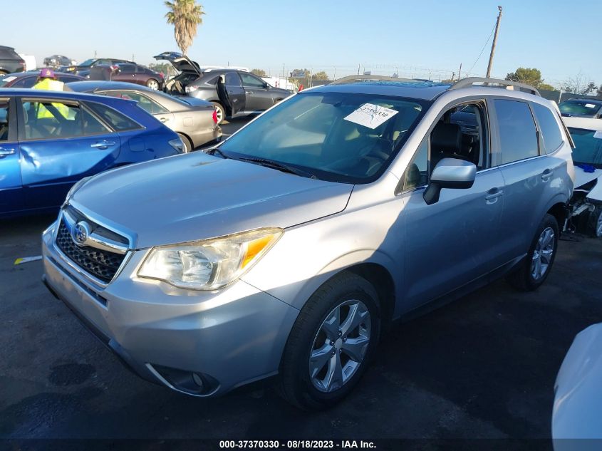 2014 SUBARU FORESTER 2.5I LIMITED - JF2SJAHC4EH491645