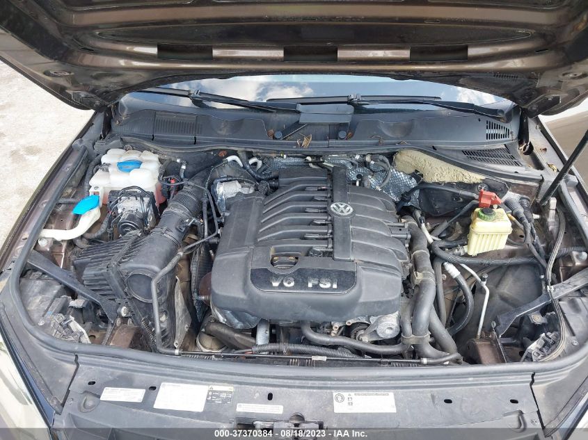 2013 VOLKSWAGEN TOUAREG SPORT - WVGEF9BP7DD009405