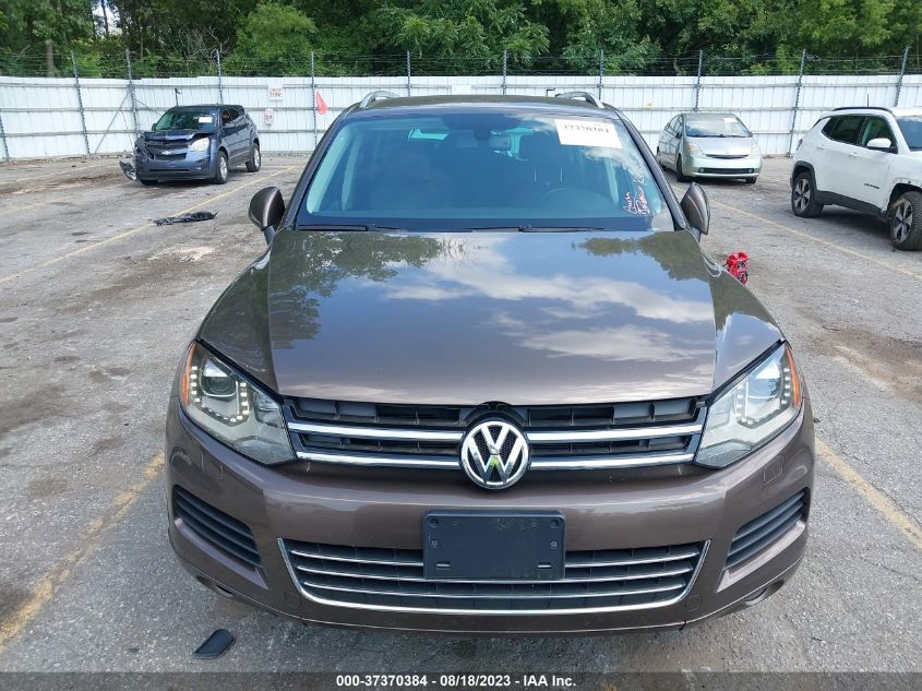 2013 VOLKSWAGEN TOUAREG SPORT - WVGEF9BP7DD009405