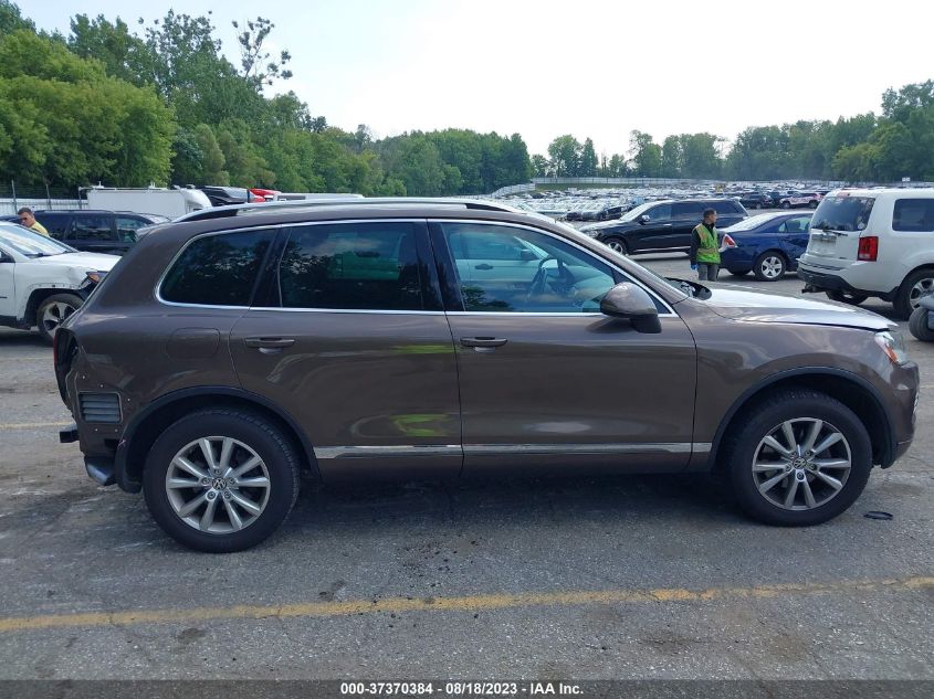 2013 VOLKSWAGEN TOUAREG SPORT - WVGEF9BP7DD009405