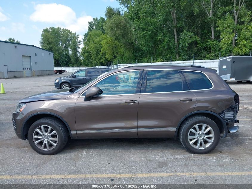 2013 VOLKSWAGEN TOUAREG SPORT - WVGEF9BP7DD009405