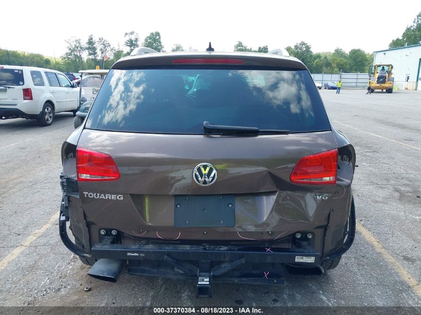2013 VOLKSWAGEN TOUAREG SPORT - WVGEF9BP7DD009405