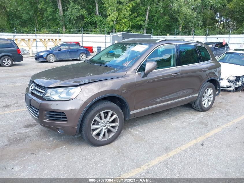 2013 VOLKSWAGEN TOUAREG SPORT - WVGEF9BP7DD009405