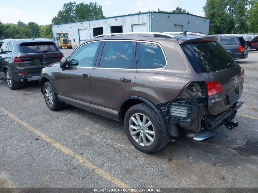 2013 VOLKSWAGEN TOUAREG SPORT - WVGEF9BP7DD009405