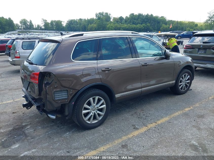 2013 VOLKSWAGEN TOUAREG SPORT - WVGEF9BP7DD009405