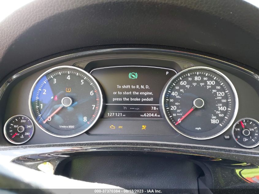 2013 VOLKSWAGEN TOUAREG SPORT - WVGEF9BP7DD009405