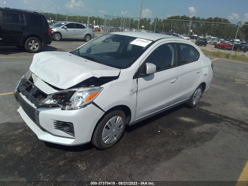 2022 MITSUBISHI MIRAGE G4 ES/LE/BLACK EDITION - ML32FUFJ4NHF02569