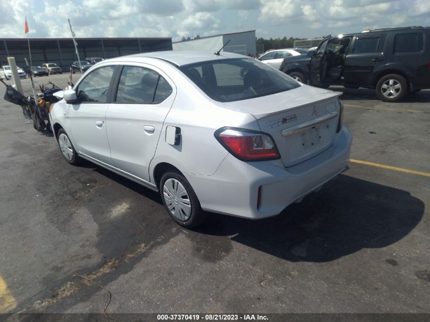 2022 MITSUBISHI MIRAGE G4 ES/LE/BLACK EDITION - ML32FUFJ4NHF02569