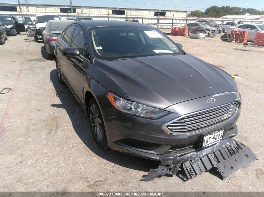 2017 FORD FUSION SE - 3FA6P0H74HR196288