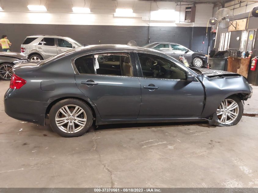 2013 INFINITI G37 SEDAN X - JN1CV6AR9DM753767