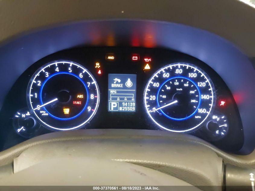 2013 INFINITI G37 SEDAN X - JN1CV6AR9DM753767