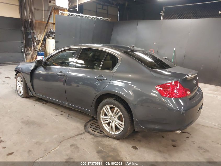 2013 INFINITI G37 SEDAN X - JN1CV6AR9DM753767