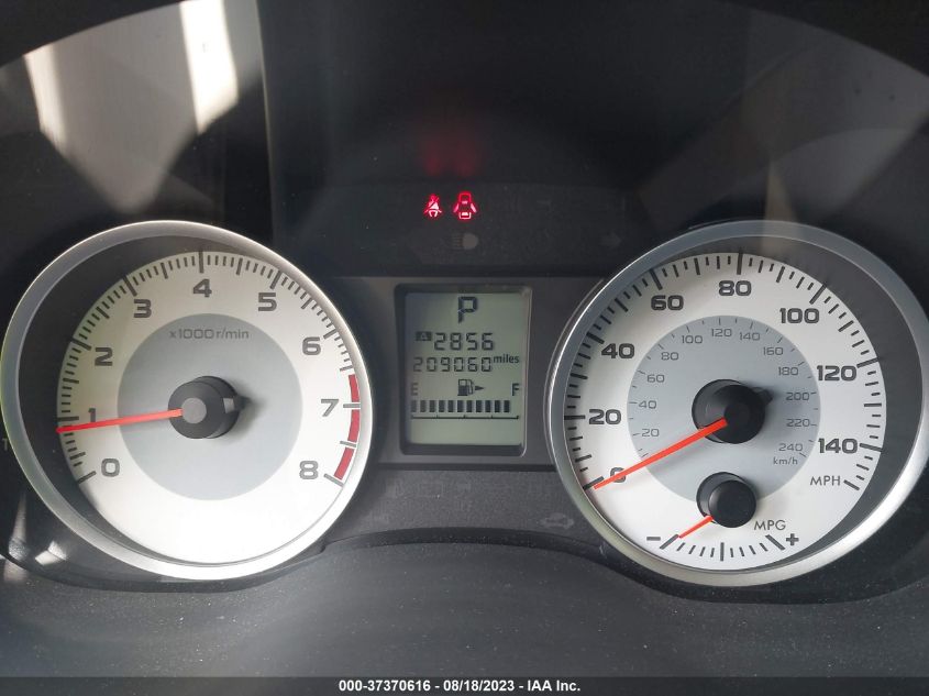 2013 SUBARU IMPREZA WAGON 2.0I PREMIUM - JF1GPAC64DH809966